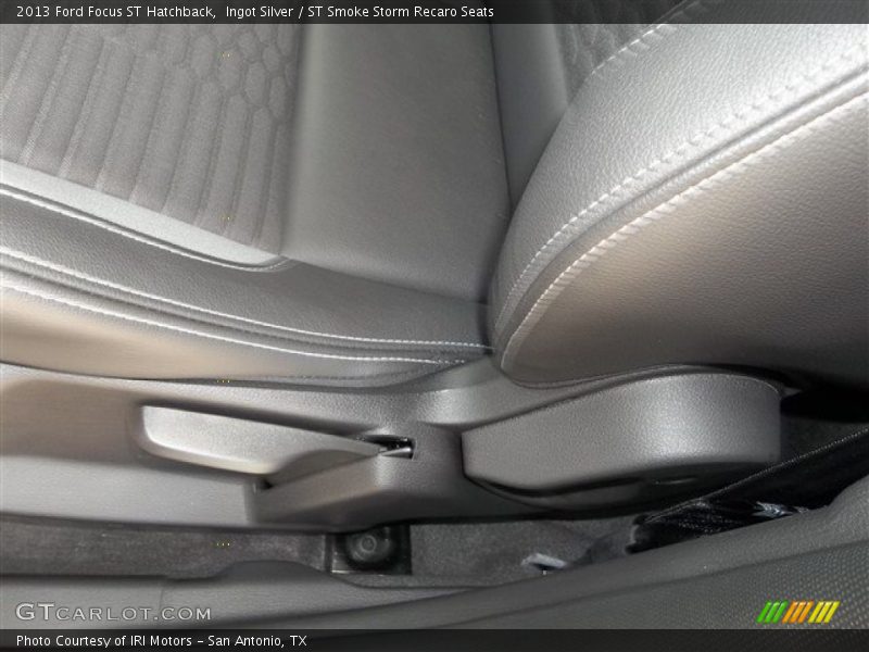 Ingot Silver / ST Smoke Storm Recaro Seats 2013 Ford Focus ST Hatchback