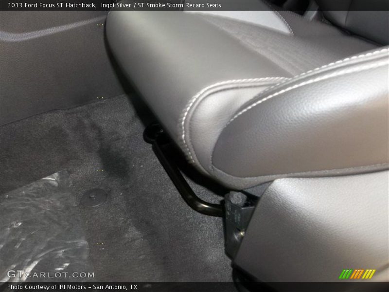 Ingot Silver / ST Smoke Storm Recaro Seats 2013 Ford Focus ST Hatchback