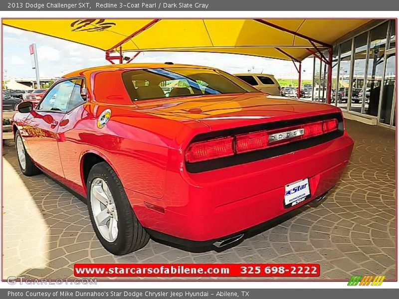 Redline 3-Coat Pearl / Dark Slate Gray 2013 Dodge Challenger SXT