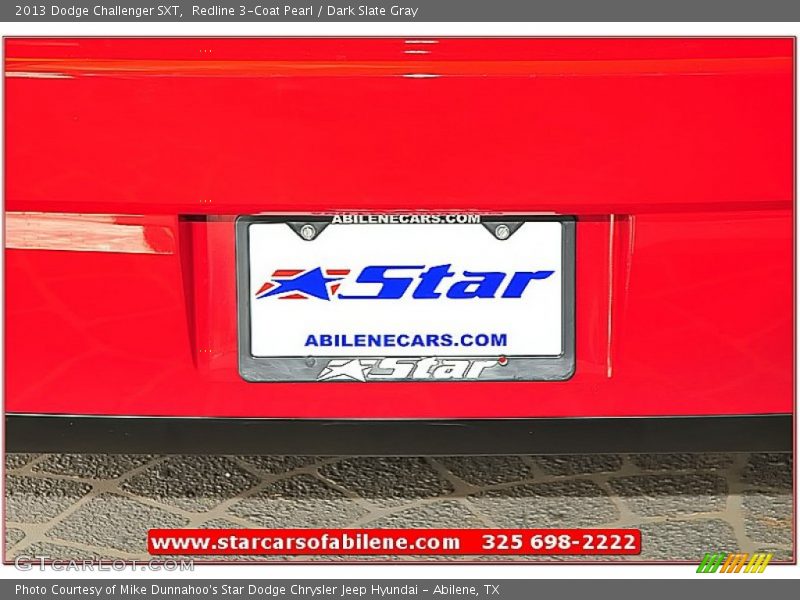 Redline 3-Coat Pearl / Dark Slate Gray 2013 Dodge Challenger SXT