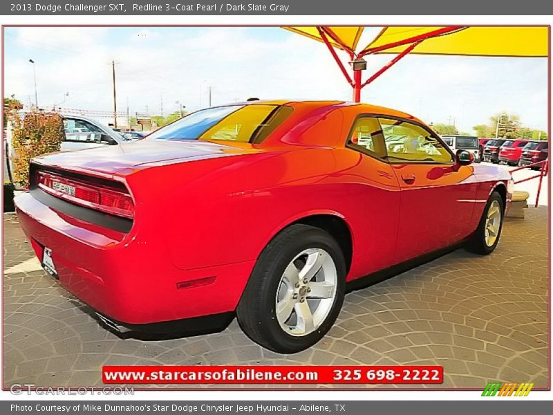 Redline 3-Coat Pearl / Dark Slate Gray 2013 Dodge Challenger SXT