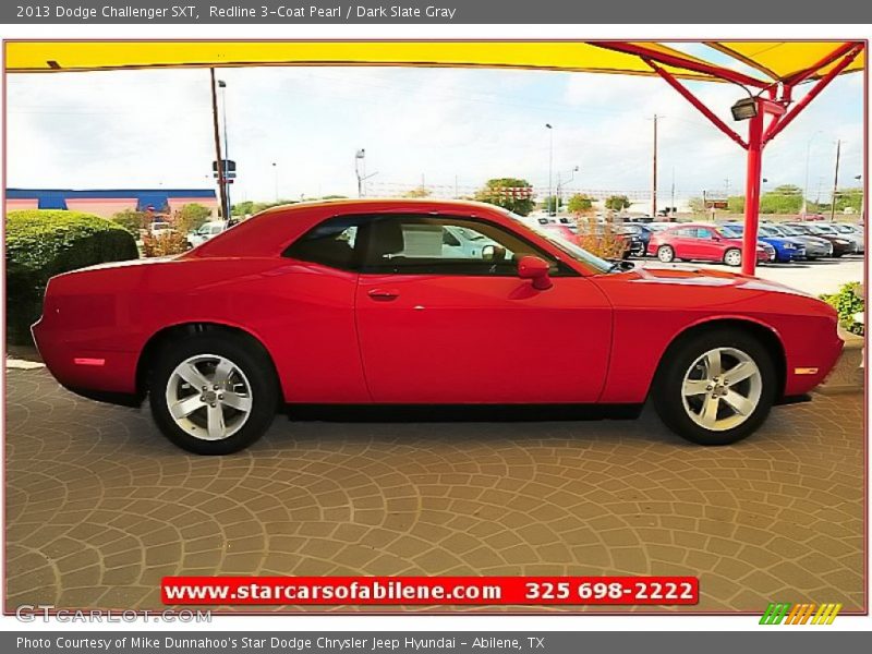 Redline 3-Coat Pearl / Dark Slate Gray 2013 Dodge Challenger SXT