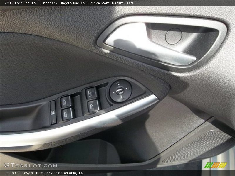 Ingot Silver / ST Smoke Storm Recaro Seats 2013 Ford Focus ST Hatchback