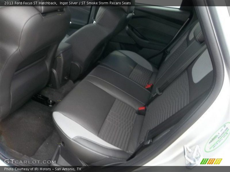 Rear Seat of 2013 Focus ST Hatchback