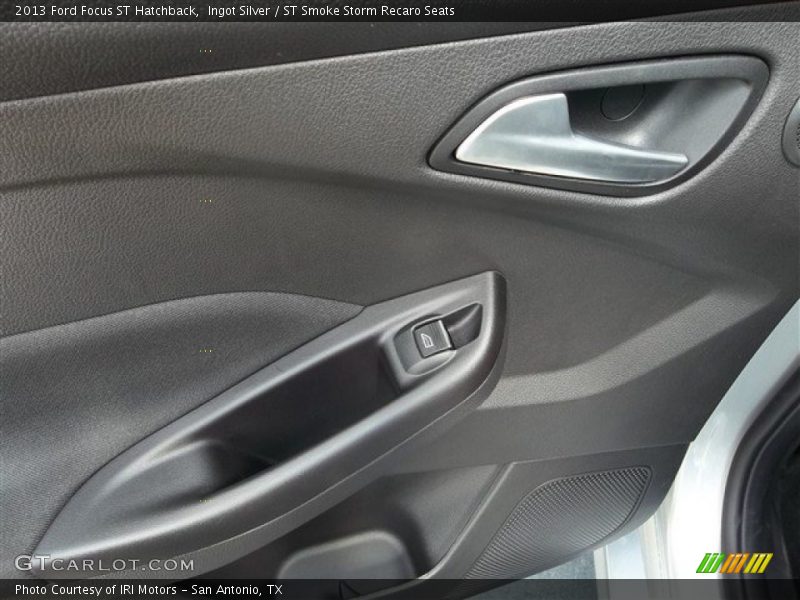 Ingot Silver / ST Smoke Storm Recaro Seats 2013 Ford Focus ST Hatchback