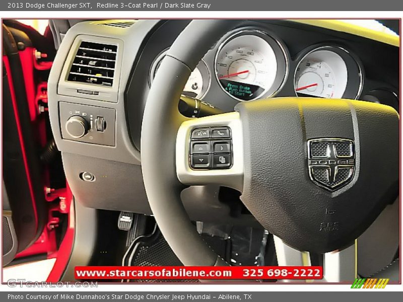 Redline 3-Coat Pearl / Dark Slate Gray 2013 Dodge Challenger SXT