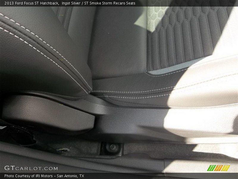 Ingot Silver / ST Smoke Storm Recaro Seats 2013 Ford Focus ST Hatchback
