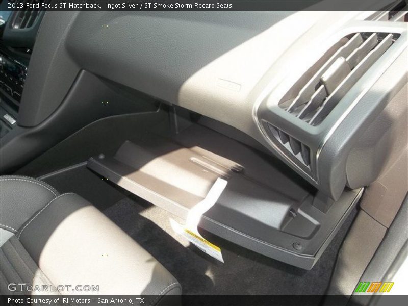 Ingot Silver / ST Smoke Storm Recaro Seats 2013 Ford Focus ST Hatchback