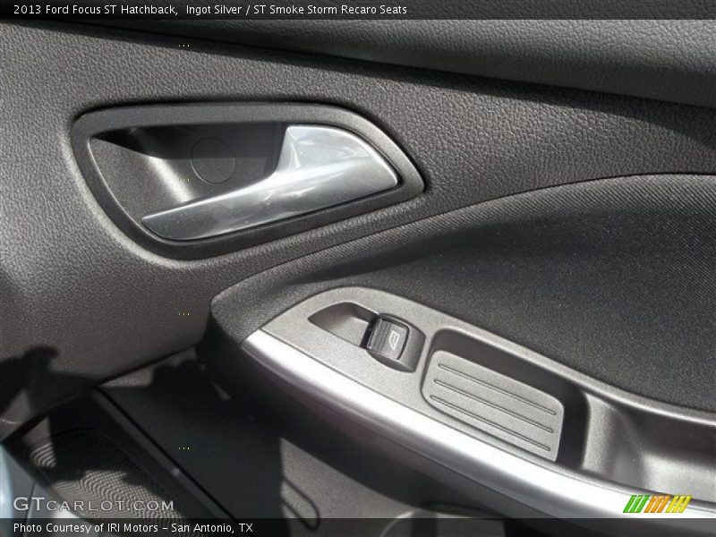 Ingot Silver / ST Smoke Storm Recaro Seats 2013 Ford Focus ST Hatchback
