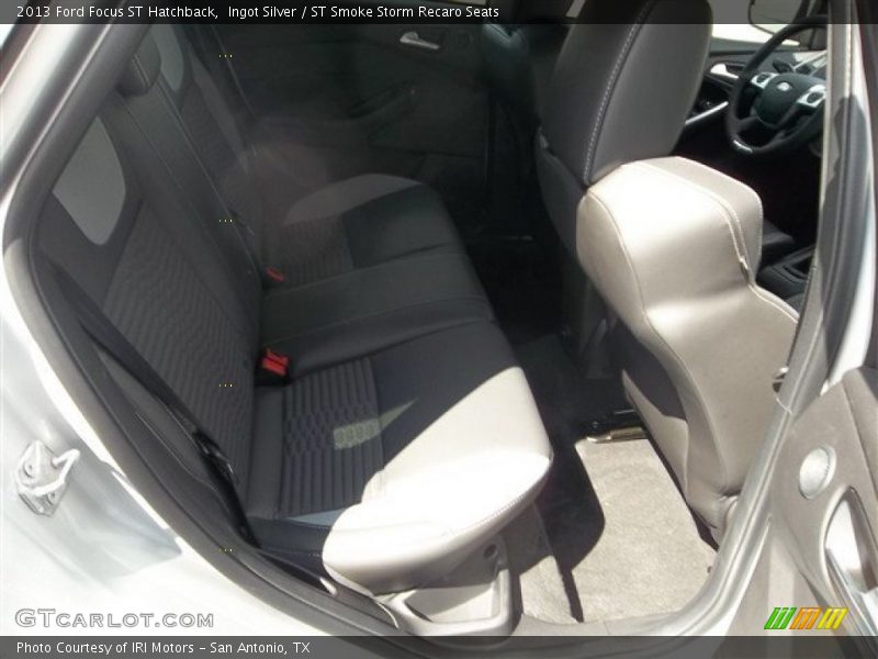 Ingot Silver / ST Smoke Storm Recaro Seats 2013 Ford Focus ST Hatchback