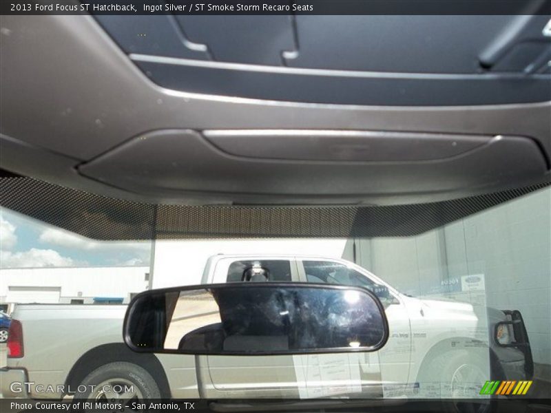 Ingot Silver / ST Smoke Storm Recaro Seats 2013 Ford Focus ST Hatchback