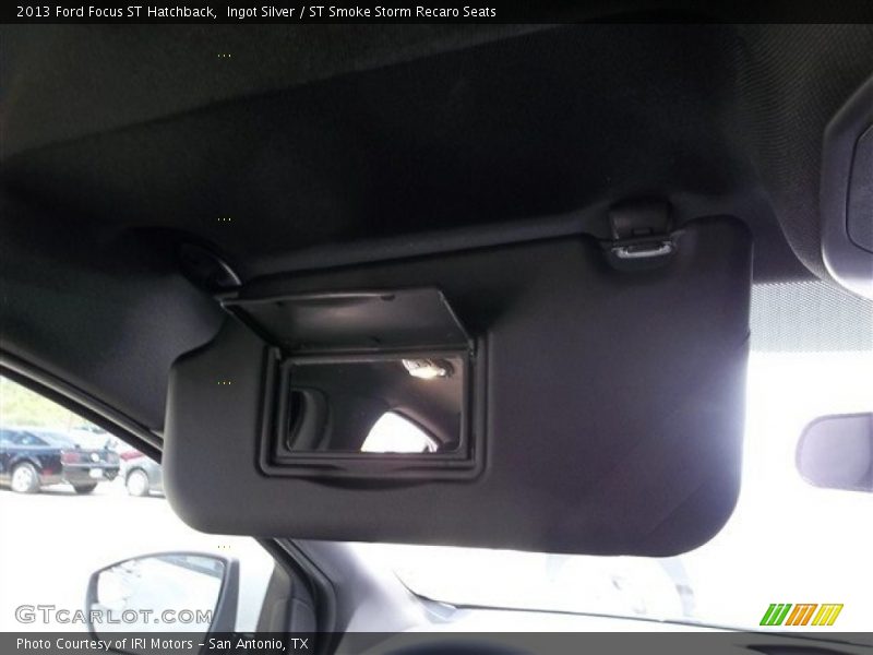Ingot Silver / ST Smoke Storm Recaro Seats 2013 Ford Focus ST Hatchback