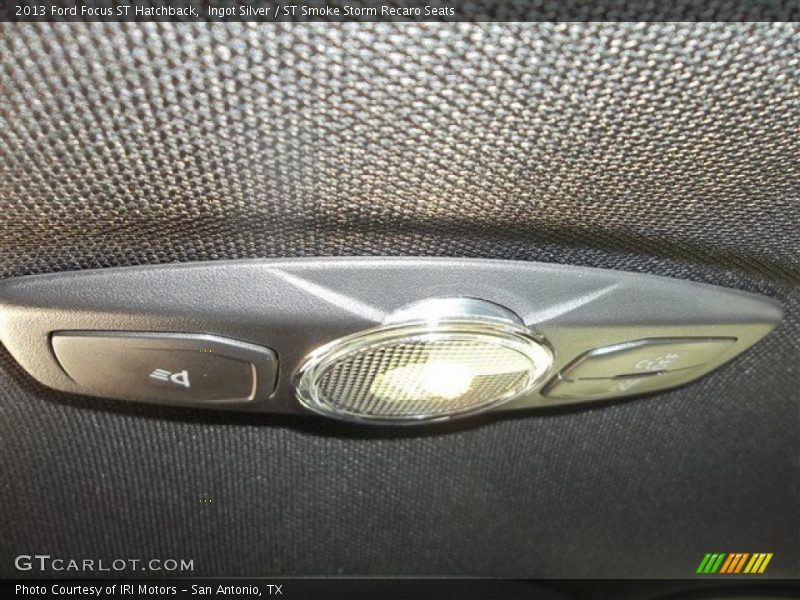 Ingot Silver / ST Smoke Storm Recaro Seats 2013 Ford Focus ST Hatchback