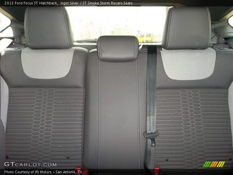 Rear Seat of 2013 Focus ST Hatchback