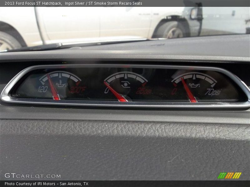 Ingot Silver / ST Smoke Storm Recaro Seats 2013 Ford Focus ST Hatchback