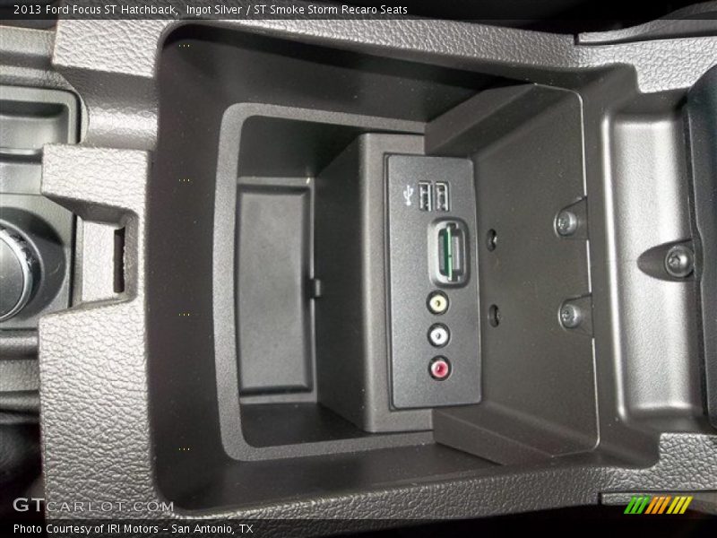 Ingot Silver / ST Smoke Storm Recaro Seats 2013 Ford Focus ST Hatchback