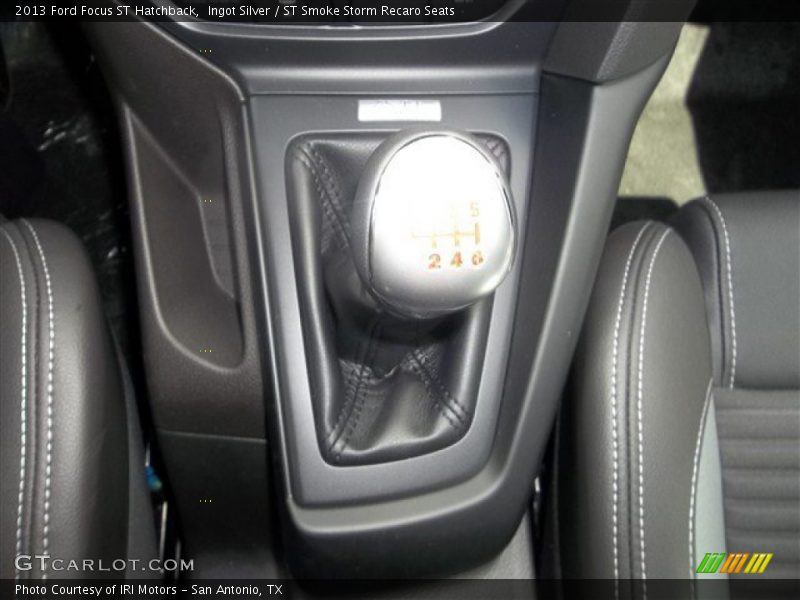 Ingot Silver / ST Smoke Storm Recaro Seats 2013 Ford Focus ST Hatchback