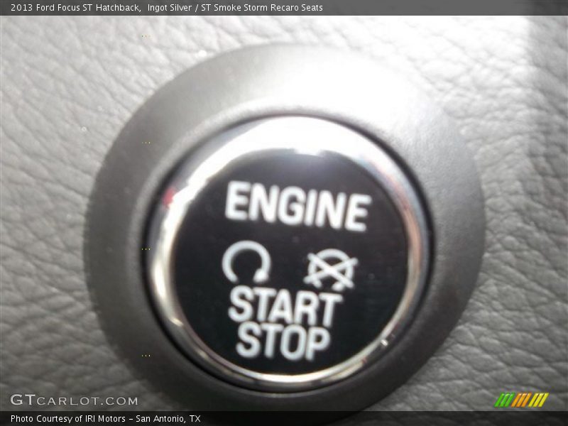 Ingot Silver / ST Smoke Storm Recaro Seats 2013 Ford Focus ST Hatchback