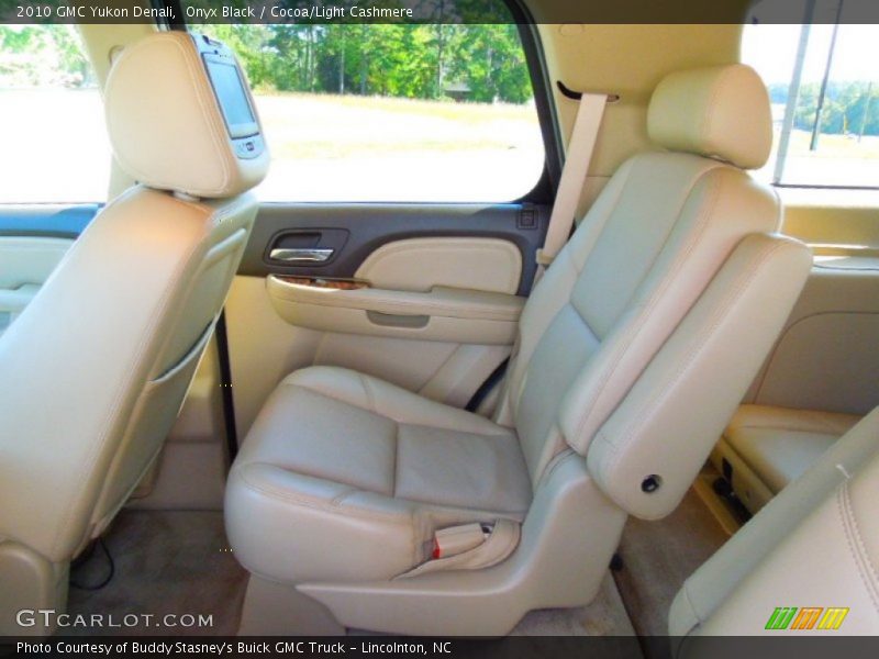 Onyx Black / Cocoa/Light Cashmere 2010 GMC Yukon Denali