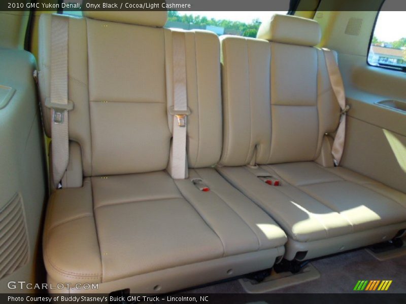 Onyx Black / Cocoa/Light Cashmere 2010 GMC Yukon Denali
