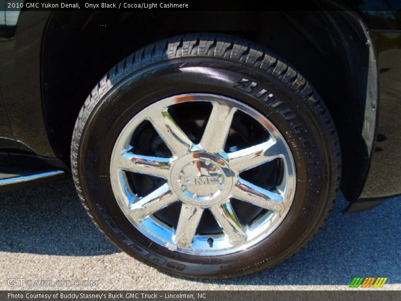 Onyx Black / Cocoa/Light Cashmere 2010 GMC Yukon Denali