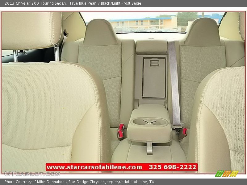 True Blue Pearl / Black/Light Frost Beige 2013 Chrysler 200 Touring Sedan