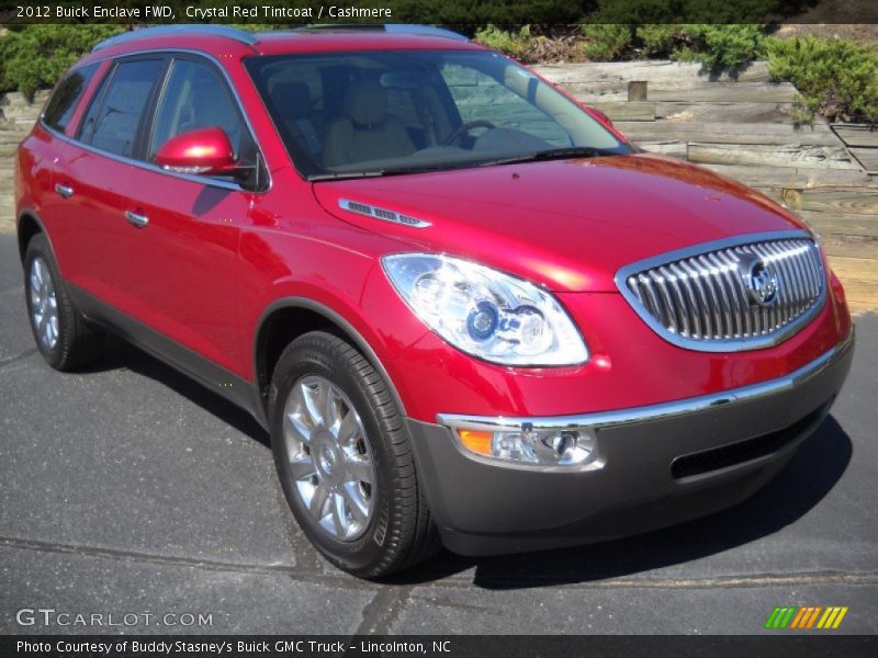 Crystal Red Tintcoat / Cashmere 2012 Buick Enclave FWD