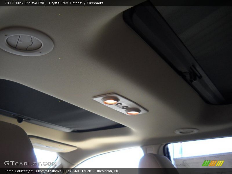 Crystal Red Tintcoat / Cashmere 2012 Buick Enclave FWD
