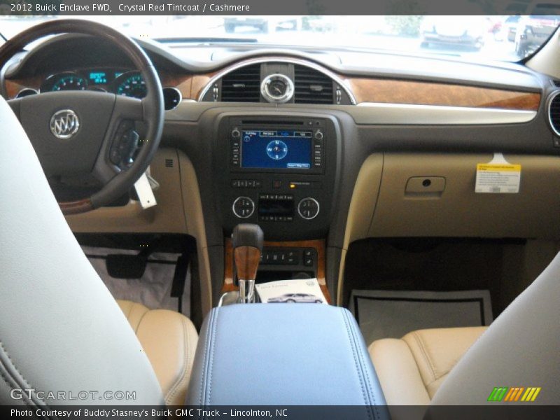 Crystal Red Tintcoat / Cashmere 2012 Buick Enclave FWD