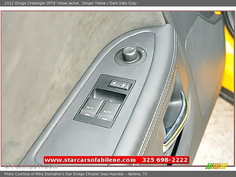 Stinger Yellow / Dark Slate Gray 2012 Dodge Challenger SRT8 Yellow Jacket