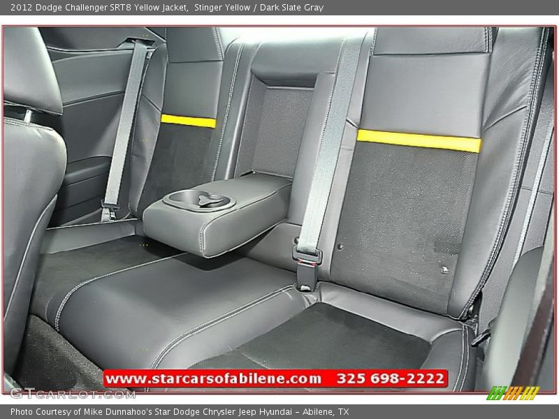 Stinger Yellow / Dark Slate Gray 2012 Dodge Challenger SRT8 Yellow Jacket