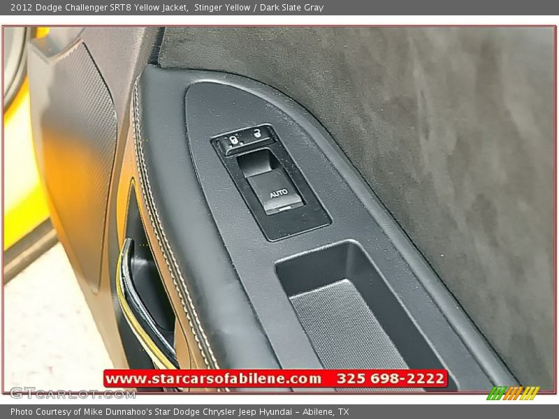 Stinger Yellow / Dark Slate Gray 2012 Dodge Challenger SRT8 Yellow Jacket