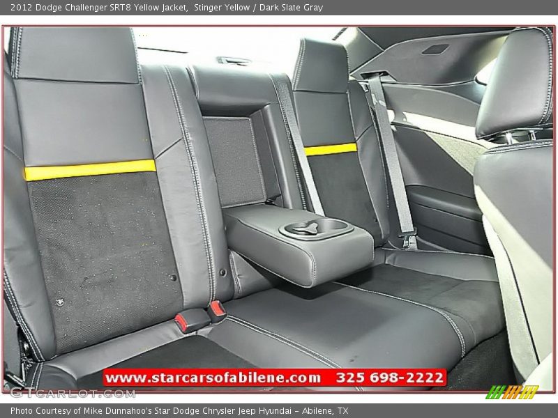 Stinger Yellow / Dark Slate Gray 2012 Dodge Challenger SRT8 Yellow Jacket