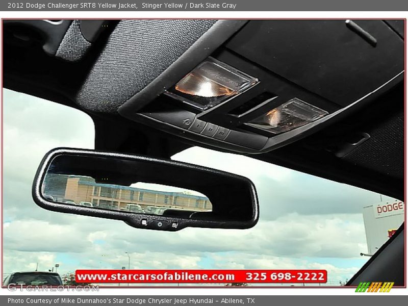 Stinger Yellow / Dark Slate Gray 2012 Dodge Challenger SRT8 Yellow Jacket