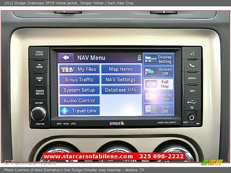 Stinger Yellow / Dark Slate Gray 2012 Dodge Challenger SRT8 Yellow Jacket