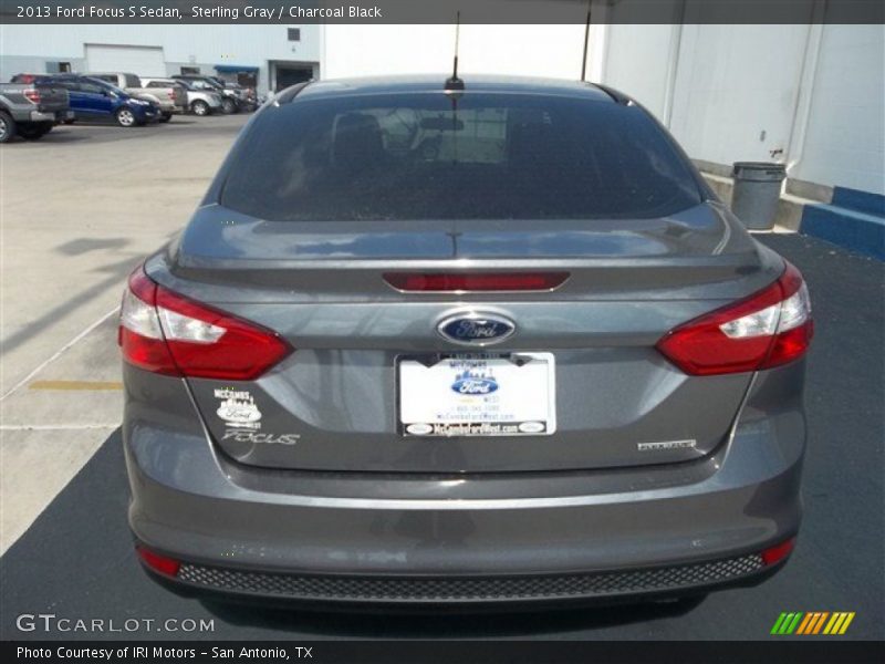 Sterling Gray / Charcoal Black 2013 Ford Focus S Sedan
