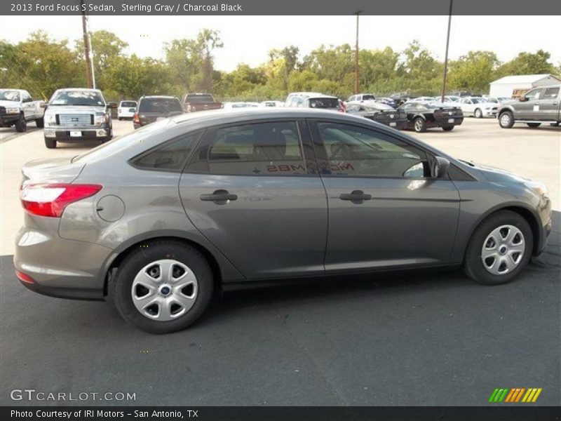 Sterling Gray / Charcoal Black 2013 Ford Focus S Sedan