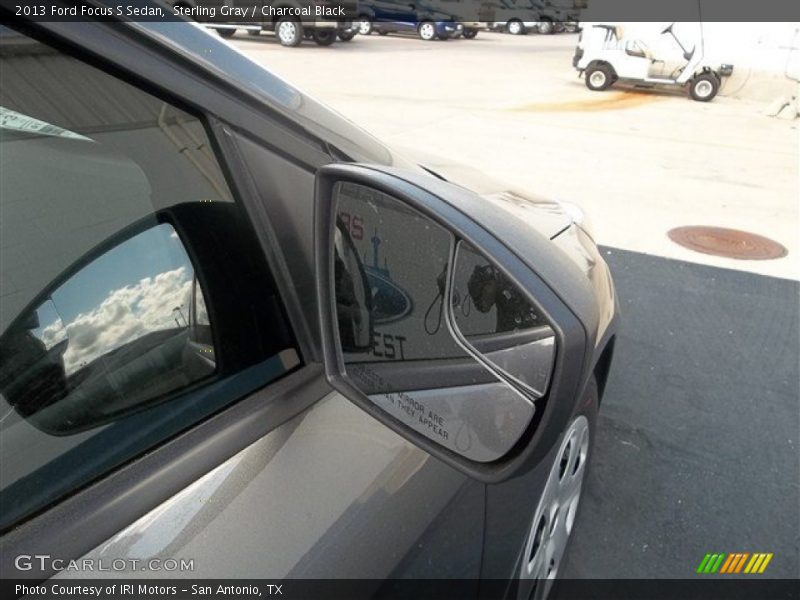 Sterling Gray / Charcoal Black 2013 Ford Focus S Sedan
