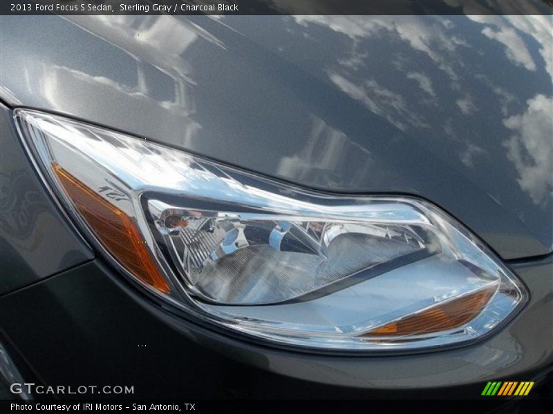 Sterling Gray / Charcoal Black 2013 Ford Focus S Sedan