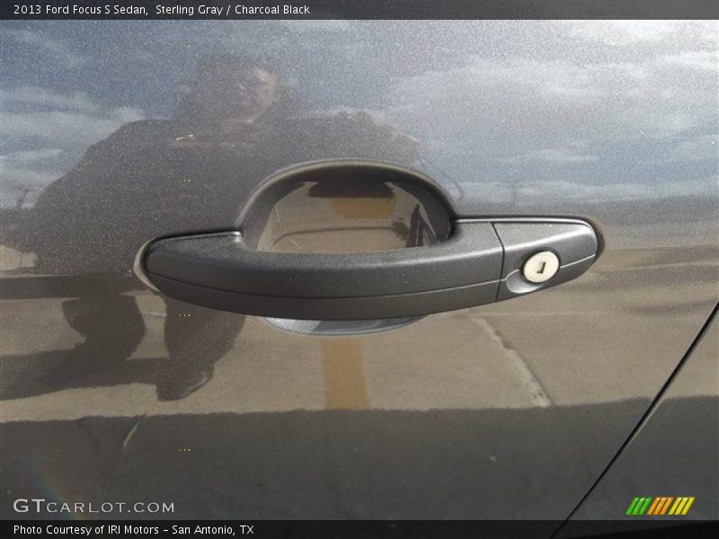 Sterling Gray / Charcoal Black 2013 Ford Focus S Sedan