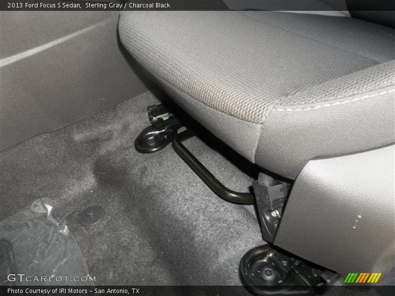 Sterling Gray / Charcoal Black 2013 Ford Focus S Sedan