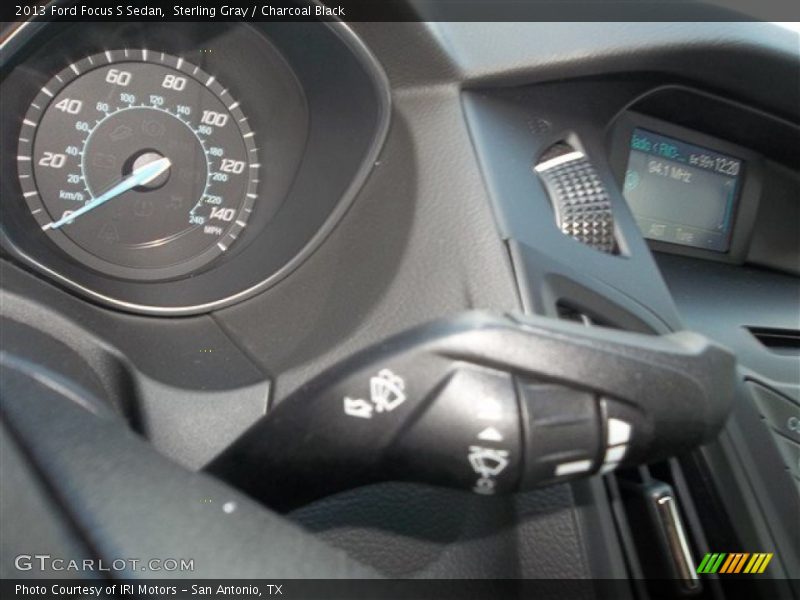 Sterling Gray / Charcoal Black 2013 Ford Focus S Sedan