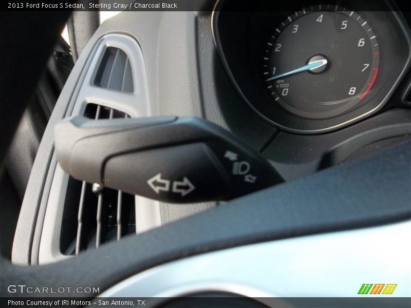 Sterling Gray / Charcoal Black 2013 Ford Focus S Sedan