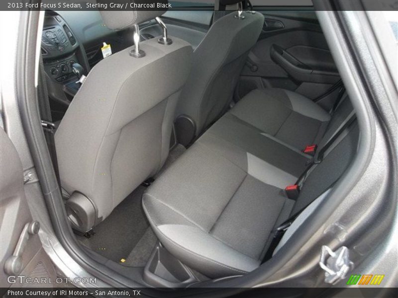 Sterling Gray / Charcoal Black 2013 Ford Focus S Sedan