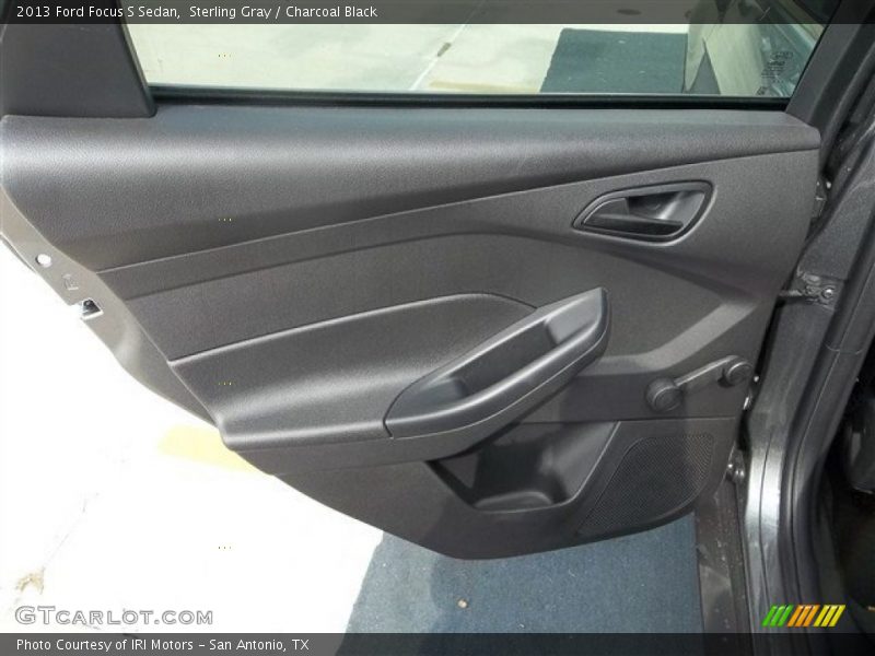 Sterling Gray / Charcoal Black 2013 Ford Focus S Sedan