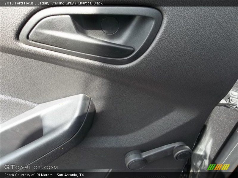 Sterling Gray / Charcoal Black 2013 Ford Focus S Sedan