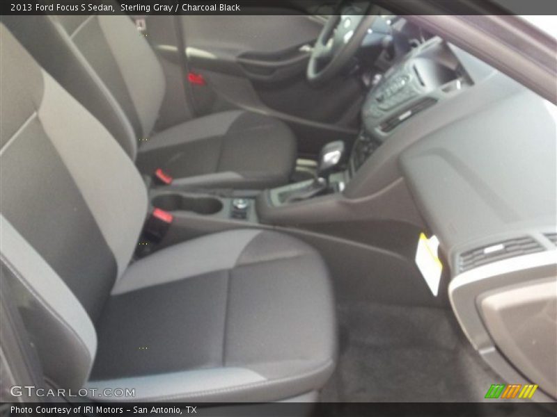 Sterling Gray / Charcoal Black 2013 Ford Focus S Sedan