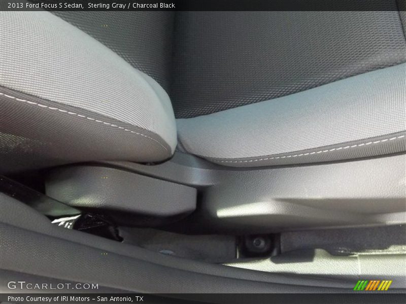 Sterling Gray / Charcoal Black 2013 Ford Focus S Sedan