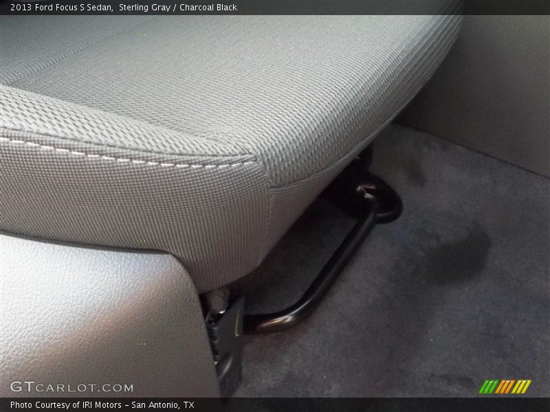 Sterling Gray / Charcoal Black 2013 Ford Focus S Sedan
