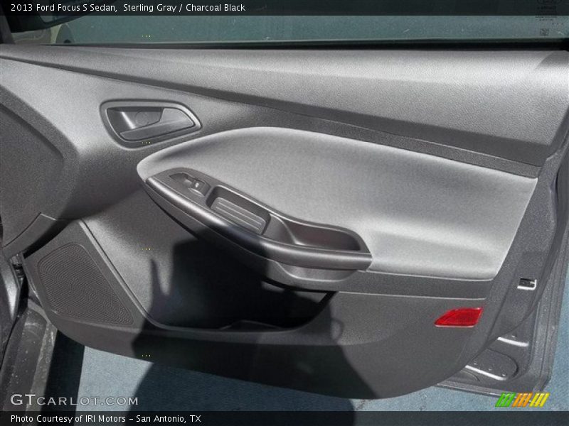 Sterling Gray / Charcoal Black 2013 Ford Focus S Sedan